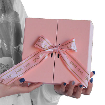 Eco Friendly Luxury Custom Logo Gift Paper Box with Recycled Materials and Magnetic Closure