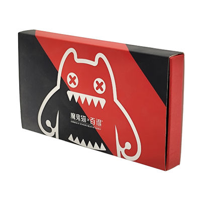 Customized Size Drawer Box with Matt Lamination Varnishing and Embossing for Cosmetic Packaging