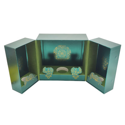 Custom Design Luxury Double-Door Cosmetic Packaging Box with 3-7 Days Sample Time and Paperboard Material