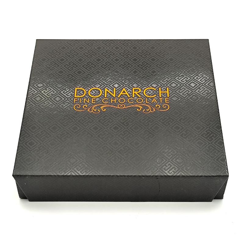 Eco Friendly Paper Chocolate Box Candy Flip Top Boxes With Magnetic Closure