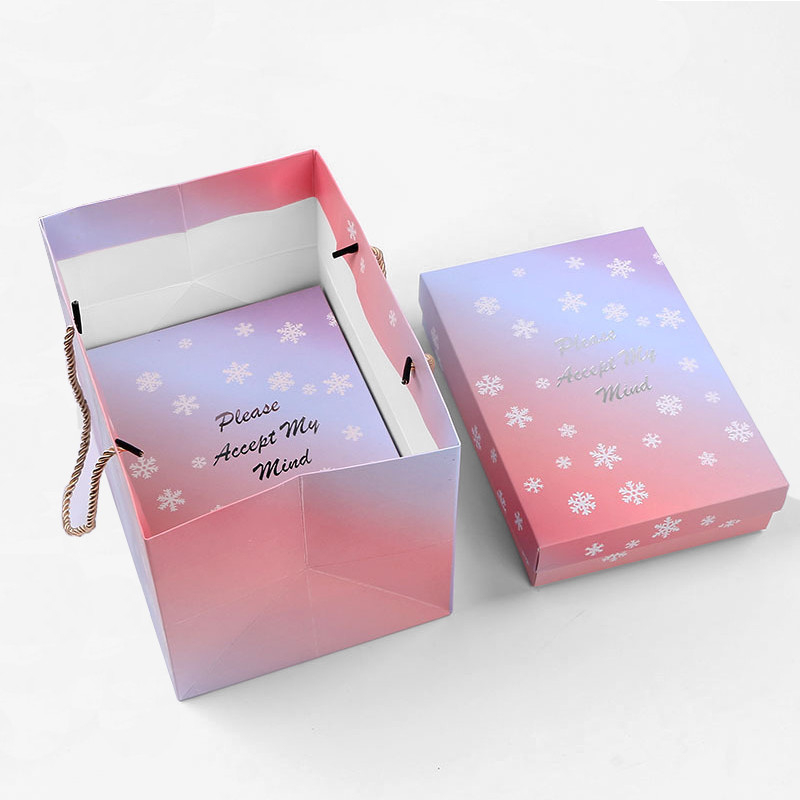 Custom Small Gift Paper Bags With Logo And Handles For Shopping And Offset Printing