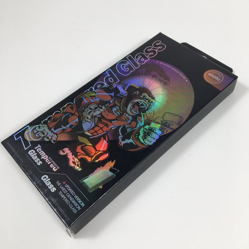 Custom Glass Screen Protector Packaging Box Mobile Tempered Glass Packing Box