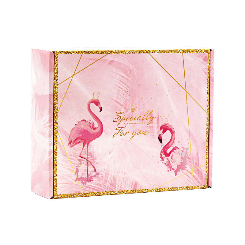 Matt Lamination Corrugated Paper Display Decorative Books Subscription Shipping Mailer Box