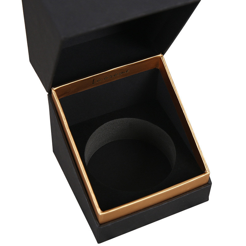 Grey Board Packaging Jewelry Boxes for Bracelets Custom Logo Paper Earrings Ring Necklace