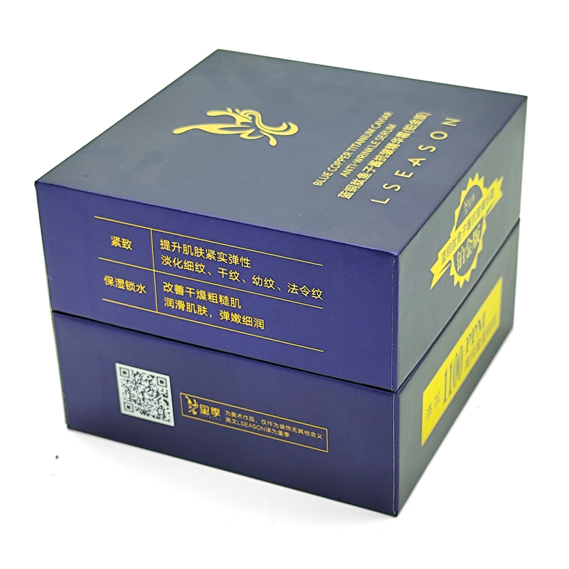Luxury Paper Packaging Box For Skin Care Serum Eye Cream And Face Cream