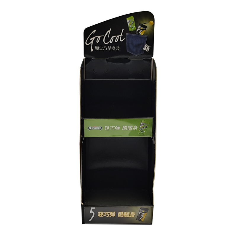 Advertising Carton Counter Display Box Cardboard Counter Table Top Display Stand