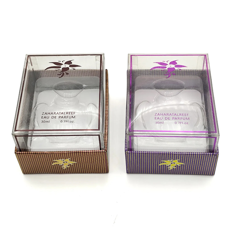 Luxury Custom Lid And Base Box Fragrance Essential Oil 10-50 Ml Bottle Packaging Box With PVC Insert