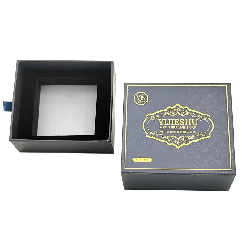 Wholesale Customized Rectangle Cardboard Soap Small Box Shipping Drawer Sliding Packaging Gift Box