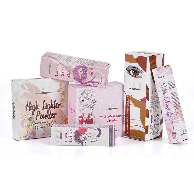 Custom Cosmetics Packaging Box 100% Manufacturer MOQ 1000Pcs Skin Care Gift Box