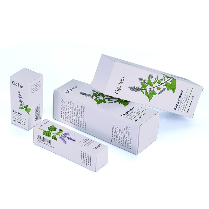 Custom Paper Box with CMYK Printing and MOQ 1000Pcs for Luxury Skincare Packaging in Art Paper