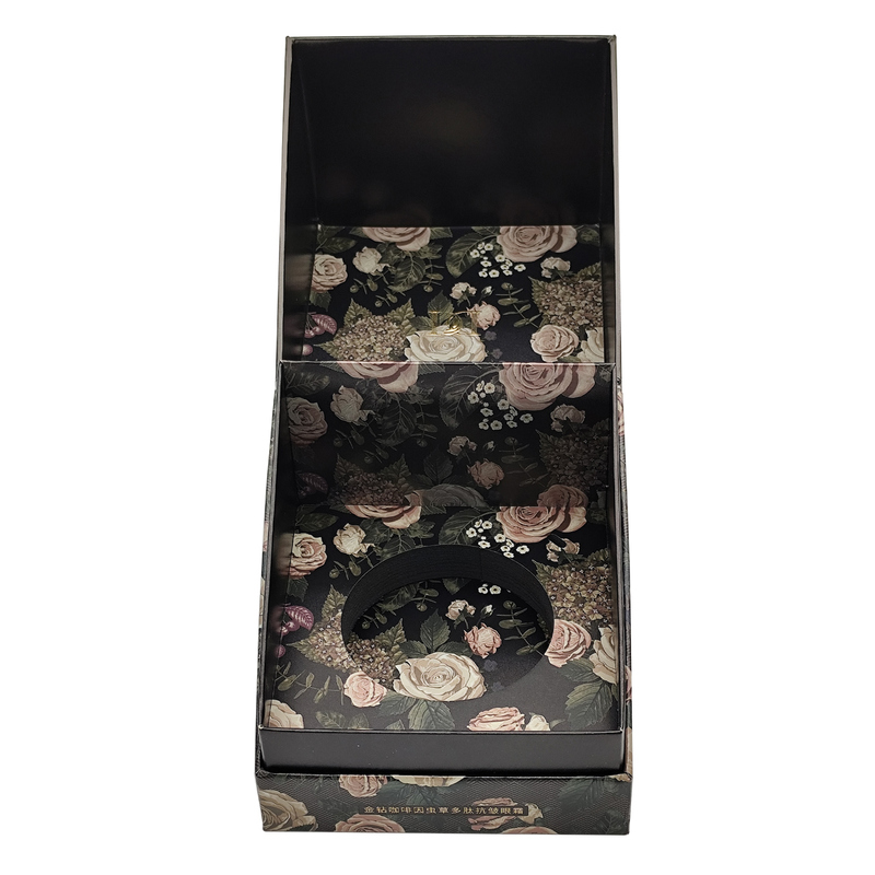 Custom Size Luxury Skincare Rigid Box with Free Sample and Cuboid Design for Cosmetic Packaging