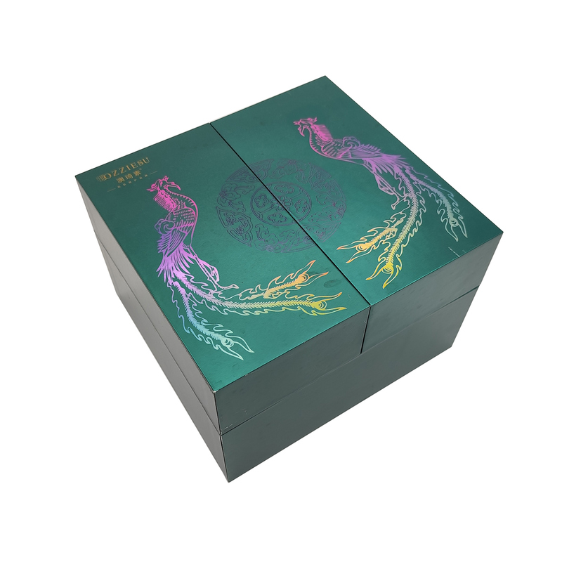 Custom Design Luxury Double-Door Cosmetic Packaging Box with 3-7 Days Sample Time and Paperboard Material