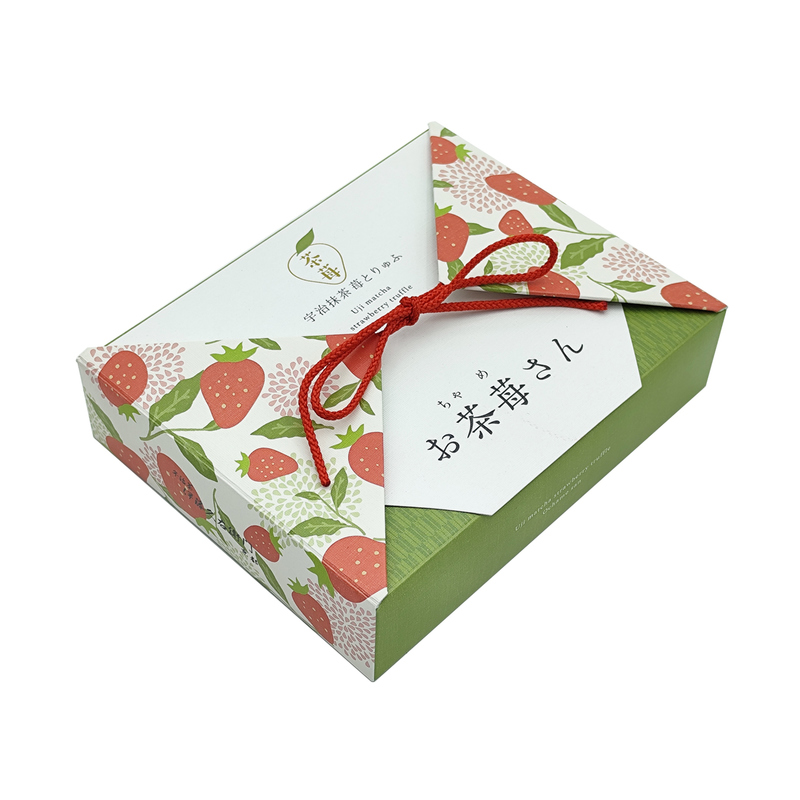 Custom ISO9001 Certified Paperboard Folding Gift Box with UV Printing for Matcha Tea Coffee Snacks Packaging
