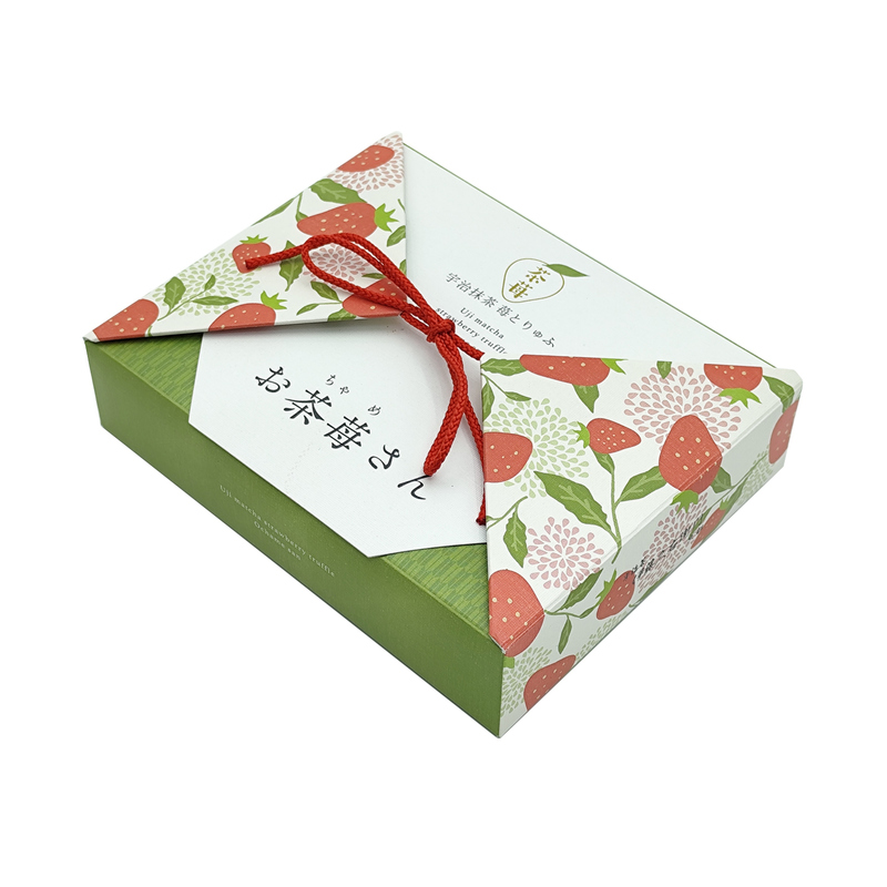 Custom ISO9001 Certified Paperboard Folding Gift Box with UV Printing for Matcha Tea Coffee Snacks Packaging