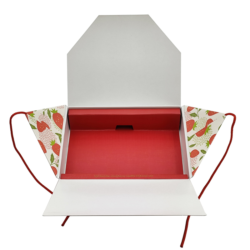 Custom ISO9001 Certified Paperboard Folding Gift Box with UV Printing for Matcha Tea Coffee Snacks Packaging